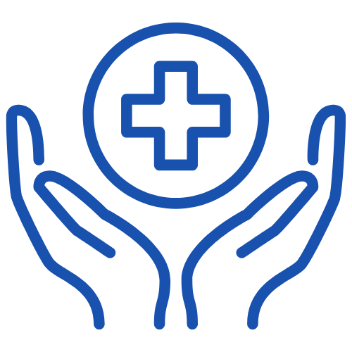 Sensitive environment cleaning icon